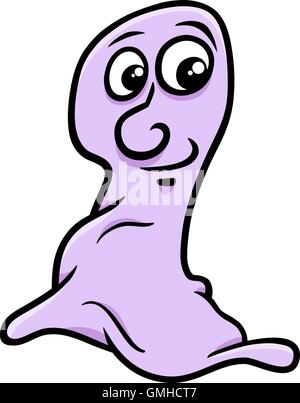 Ghost cartoon illustrazione Illustrazione Vettoriale
