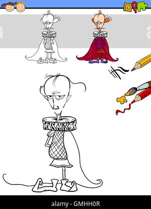 Compito educativo per i bambini Illustrazione Vettoriale