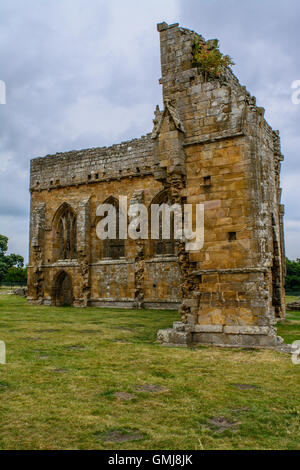 Abbazia Egglestone rovine - Bowes Village, County Durham, Inghilterra Foto Stock