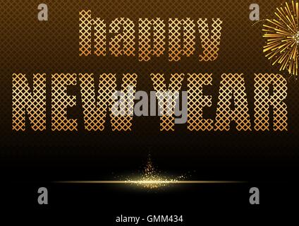 Felice Anno Nuovo Illustrazione Vettoriale