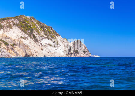 Marathonisi isolotto vicino isola greca di Zante nel Mar Ionio Foto Stock