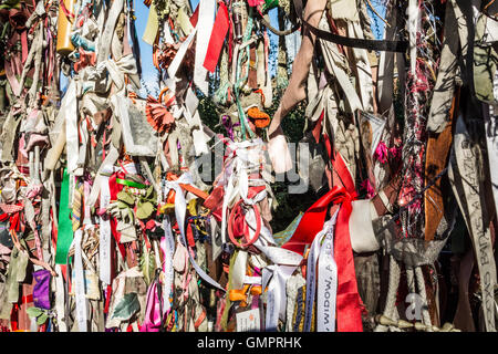 Crossbones cimitero, Redcross Way, Southwark, Londra, Regno Unito Foto Stock