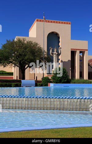 Hall di trasporto, Fair Park, Dallas, Texas, Stati Uniti d'America Foto Stock