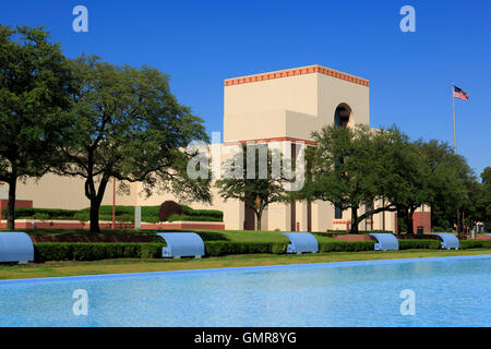 Hall di trasporto, Fair Park, Dallas, Texas, Stati Uniti d'America Foto Stock