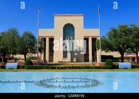 Hall di trasporto, Fair Park, Dallas, Texas, Stati Uniti d'America Foto Stock