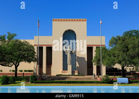 Hall di trasporto, Fair Park, Dallas, Texas, Stati Uniti d'America Foto Stock