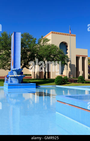 Hall di trasporto, Fair Park, Dallas, Texas, Stati Uniti d'America Foto Stock