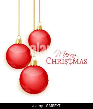 Vettore palle di Natale Illustrazione Vettoriale