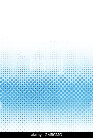 Pixel Pattern blu Illustrazione Vettoriale
