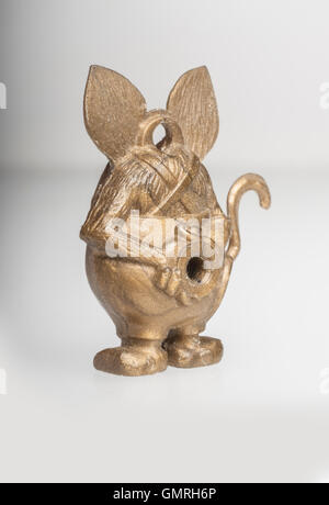 Oro Rat Fink Toy indietro a sinistra Foto Stock