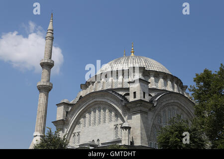 Nuruosmaniye Moschea Fatih, Istanbul City, Turchia Foto Stock