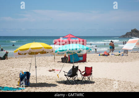 Broken Head Beach nella Baia di Byron su New South Wales coast,l'Australia Foto Stock