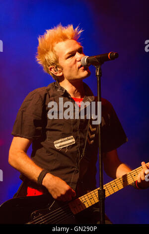 Italia 26 Agosto 2016 somma 41 esegue live al carroponte, Sesto San Giovanni, Milano. © Davide Merli / Alamy Live News Foto Stock