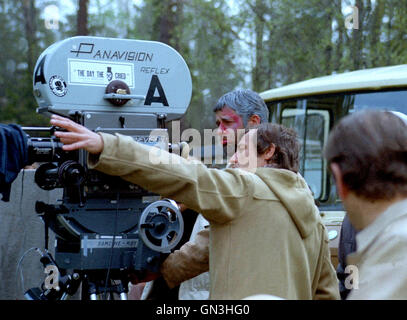 JERRY LEWIS noi attore e artista la ripresa di un filmato in Svezia circa un clown che hanno messo in un campo di concentramento con bambini 1972 Foto Stock