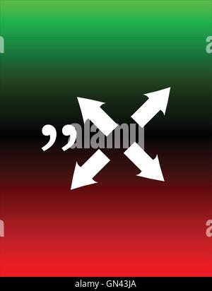 Citazione modello vuoto. Bolla di preventivo. Il progetto di stampa. Modulo di preventivo. Template vettoriale. Poster del vettore. Modello vuoto. Cerchio business ca Illustrazione Vettoriale