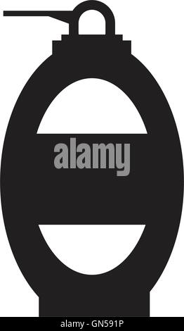 Sunscreen. Singola icona piatta Illustrazione Vettoriale