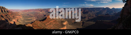 Grand Canyon dal Ooh Aah punto Foto Stock