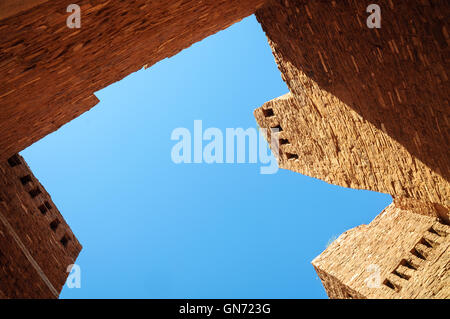 Quarai rovine di Salinas Pueblo Missions National Monument Foto Stock