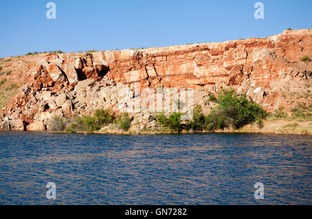 Bottomless Lakes State Park Foto Stock