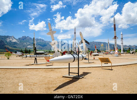 White Sands Missile Museo di gamma Foto Stock