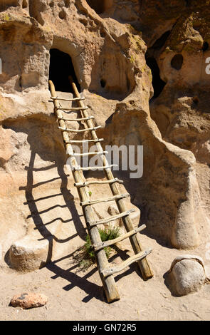 Bandelier National Monument Foto Stock