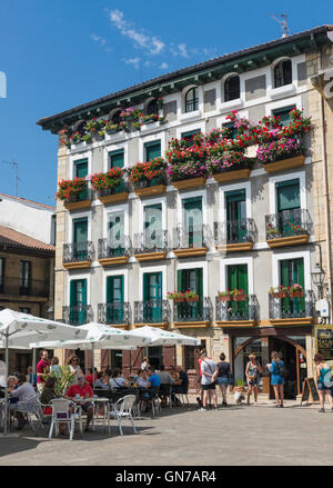 Hondarribia Gipuzkoa Paese Basco in Spagna Foto Stock