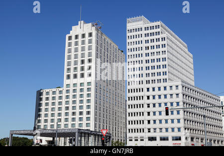 Centro Beisheim / Ritz Carlton Hotel sulla Postdamer Platz, Berlin, Germania Foto Stock