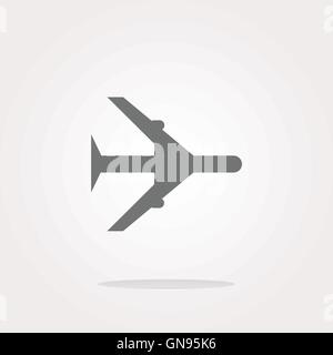 L'icona di un aeroplano. Vettore aereo arte l'icona icona aereo Immagine Icona aereo Immagine Icona aereo logo Icona aereo segno. aria Illustrazione Vettoriale