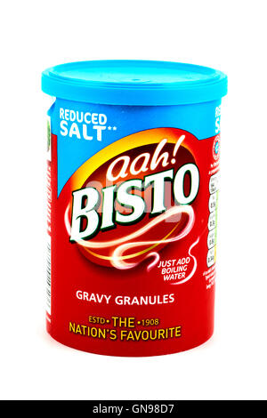 Sale ridotta Bisto Gravy granuli Foto Stock