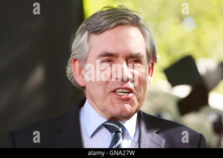 Edinburgh, Regno Unito. Il 29 agosto 2016. Edinburgh International Book Festival XVII Giornata. Edinburgh International Book Festival si svolge a Charlotte Square Gardens. Edimburgo. Foto di Gordon Brown. Pak@ Mera/Alamy Live News Foto Stock