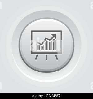 Business Analytics, icona Illustrazione Vettoriale