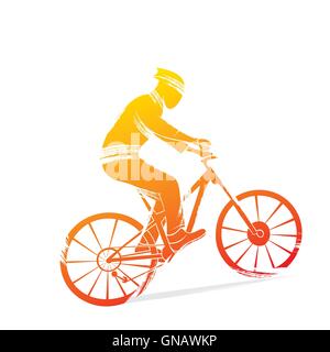 Ciclismo Sport vettore di design Illustrazione Vettoriale