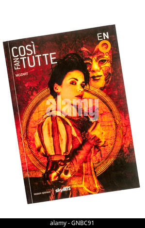 Per il programma 2009 ENO produzione di Cosi Fan Tutte di Mozart al London Coliseum. Diretto da Abbas Kiarostami. Foto Stock