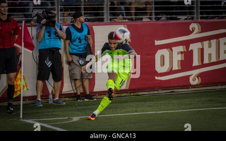 Liverpool FC e Brasile International Trequartista Philippe Coutinho Foto Stock