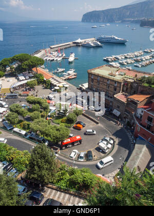 Marina Piccola di Sorrento, Italia Foto Stock