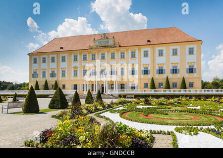 Schloss Hof castello con giardino barocco in Austria inferiore Foto Stock