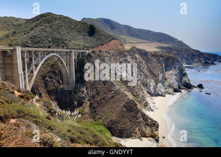 Bixby Bridge, Big Sur, CALIFORNIA, STATI UNITI D'AMERICA Foto Stock