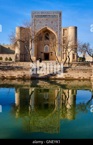Uzbekistan Bukhara, Patrimonio Mondiale dell Unesco, Khanaka Nadir Divanbegi sufi, complexe Foto Stock