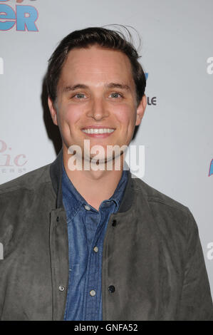 Los Angeles, California, USA. Il 29 agosto, 2016. 29 agosto 2016 - Los Angeles California USA. Attore ZACK animato al "Over'' Premiere detenute all'iPic Teatri, Westwood, Los Angeles. Credito: Paolo Fenton/ZUMA filo/Alamy Live News Foto Stock