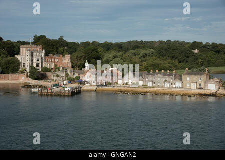 Brownsea Island il porto di Poole Dorset England Regno Unito Foto Stock