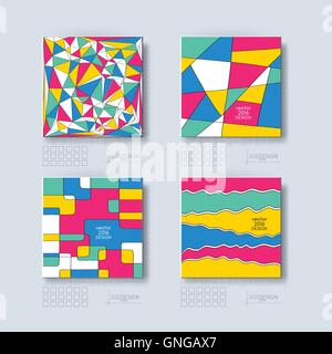 Abstract sfondo geometrico. Illustrazione Vettoriale