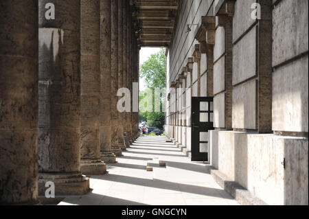La Haus der Kunst (Casa dell'arte) di Monaco di Baviera, 2014 Foto Stock