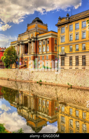 Facoltà di giurisprudenza di universitari di Sarajevo - Bosnia ed Erzegovina Foto Stock