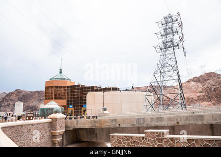 Hoover Dam Visitor Center Foto Stock