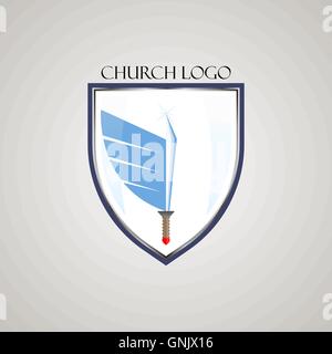 Icona cristiana design. Illustrazione Vettoriale
