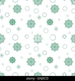 Seamless sfondo con mandala Illustrazione Vettoriale