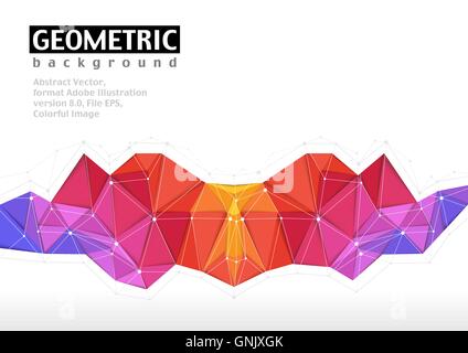 Abstract Background geometrica Illustrazione Vettoriale