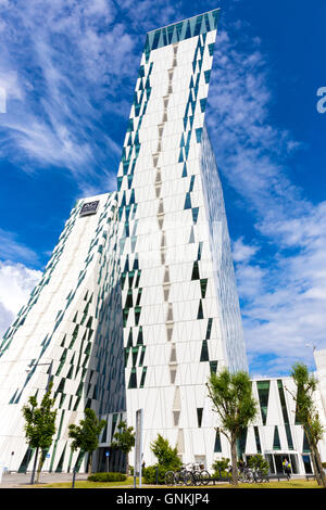 Danish Twin Towers di AC Hotel Bella Sky Hotel - Marriott - e Comwell Conference Center, Copenhagen, Danimarca Foto Stock