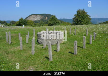 Città romana rovine Foto Stock