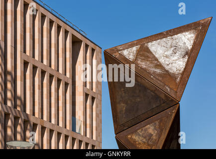 Francis Crick Istituto a Midland Road, St Pancras, London progettato dagli architetti HOK con PLP architettura. Foto Stock